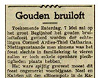 Gouden bruiloft